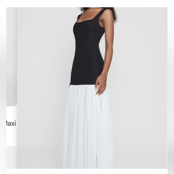 Leau Dresses & Skirts - LEAU Phantom Maxi Dress Black and White
